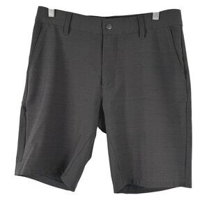 Bylt Kinetic Shorts Mens‎ Medium Gray Polyester Spandex Stretch SS-1777
